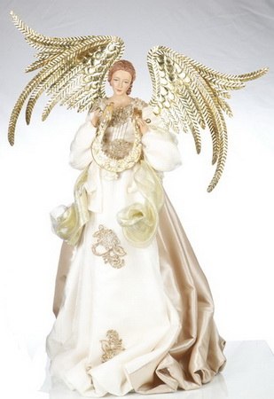 Ангел с арфой золотой